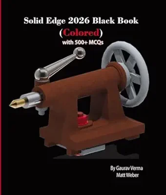خرید و دانلود نسخه کامل کتاب Solid Edge 2026 Black Book