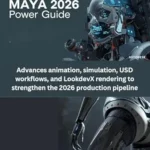 خرید و دانلود نسخه کامل کتاب Autodesk Maya 2026 Power Guide: Advances animation, simulation, USD workflows, and LookdevX rendering to strengthen the 2026 production pipeline (The futere)
