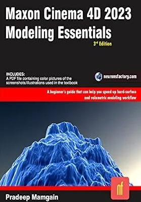 خرید و دانلود نسخه کامل کتاب Maxon Cinema 4D 2023: Modeling Essentials