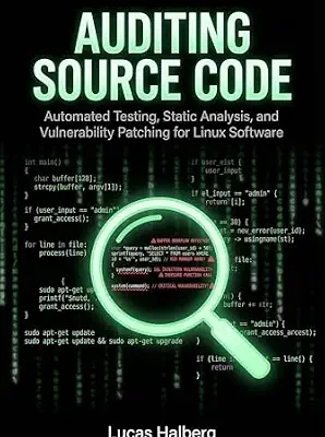 خرید و دانلود نسخه کامل کتاب زبان اصلی Auditing Source Code: Automated Testing, Static Analysis, and Vulnerability Patching for Linux Software (Secure Coding Standards) PDF | دانلود کتاب خارجی