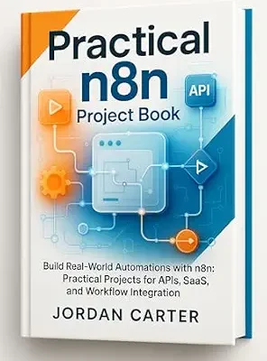 خرید و دانلود نسخه کامل کتاب Practical n8n Project Book: Build Real-World Automations with n8n: Practical Projects for APIs, SaaS, and Workflow Integration (Mastering n8n Automation Book 2)