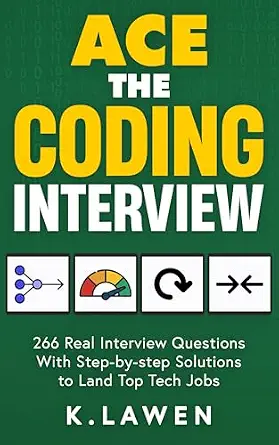 خرید و دانلود نسخه کامل کتاب Ace the Coding Interview: 266 Real Interview Questions with Step-by-Step Solutions to Land Top Tech Jobs_6a918ce44ca5a.webp خرید و دانلود نسخه کامل کتاب Ace the Coding Interview: 266 Real Interview Questions with Step-by-Step Solutions to Land Top Tech Jobs