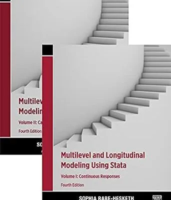خرید و دانلود نسخه کامل کتاب Multilevel and Longitudinal Modeling Using Stata, Fourth Edition, Volumes I and II