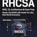 خرید و دانلود نسخه کامل کتاب RHCSA RHEL 10: Architecture & Exam Prep: Master the EX200 with Hands-On Labs, Real-World Scenarios (2026 Edition)