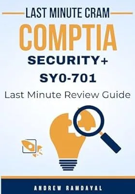 خرید و دانلود نسخه کامل کتاب CompTIA Security+ SY0-701 Last Minute Cram