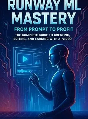 خرید و دانلود نسخه کامل کتاب Runway ML Mastery: From Prompt to Profit: The Complete Guide to Creating, Editing, and Earning with AI Video