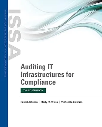 خرید و دانلود نسخه کامل کتاب زبان اصلی Auditing IT Infrastructures for Compliance PDF | دانلود کتاب خارجی_6a94cb4c599c2.jpeg خرید و دانلود نسخه کامل کتاب زبان اصلی Auditing IT Infrastructures for Compliance PDF | دانلود کتاب خارجی