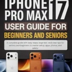 خرید و دانلود نسخه کامل کتاب IPhone 17 Pro Max User Guide for Beginners and seniors: A complete guide with easy steps, large text, and clear tips for seniors and beginners to master setup, apps, photos and safety.