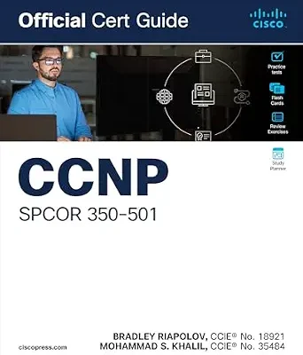 خرید و دانلود نسخه کامل کتاب CCNP SPCOR 350-501 Official Cert Guide