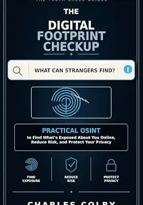 خرید و دانلود نسخه کامل کتاب زبان اصلی The Digital Footprint Checkup: Practical OSINT to Find What’s Exposed About You Online, Reduce Risk, and Protect Your Privacy (The Truth Check Guides Book 4) PDF | دانلود کتاب خارجی