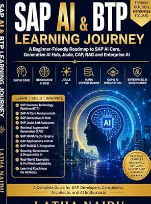خرید و دانلود نسخه کامل کتاب SAP AI & BTP Learning Journey: A Beginner-Friendly Roadmap to SAP AI Core, Generative AI Hub, Joule, CAP, RAG and Enterprise AI