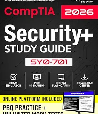 خرید و دانلود نسخه کامل کتاب زبان اصلی CompTIA Security+ Study Guide: Complete Certification Manual for SY0-701, Designed for Exam-Realistic Practice with Full-Length Test Simulations and Smart Learning Platform PDF | دانلود کتاب خارجی