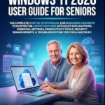 خرید و دانلود نسخه کامل کتاب Windows 11 User Guide for Seniors 2026 : The Complete Step-by-Step Manual for Beginners & Experts to Master the Latest Features with Easy Explanations, Essential Settings, Productivity Tools