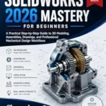 خرید و دانلود نسخه کامل کتاب Solidworks 2026 Mastery for Beginners: A Practical Step-by-Step Guide to 3D Modeling, Assemblies, Drawings, and Professional Mechanical Design Workflows (FutureTech Professional Series Book 7)