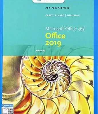 خرید و دانلود نسخه کامل کتاب New Perspectives Microsoft Office 365 & Office 2019 Advanced (MindTap Course List)