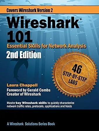 خرید و دانلود نسخه کامل کتاب Wireshark® 101: Essential Skills for Network Analysis – Second Edition: Wireshark Solution Series_6a81924688cff.jpeg خرید و دانلود نسخه کامل کتاب Wireshark® 101: Essential Skills for Network Analysis – Second Edition: Wireshark Solution Series