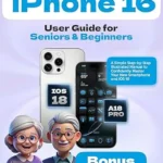 خرید و دانلود نسخه کامل کتاب iPhone 16 User Guide for Seniors and Beginners: A Simple Step-by-Step Illustrated Manual to Confidently Master Your New Smartphone and iOS 18