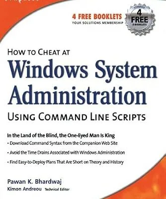 خرید و دانلود نسخه کامل کتاب How to Cheat at Windows System Administration Using Command Line Scripts