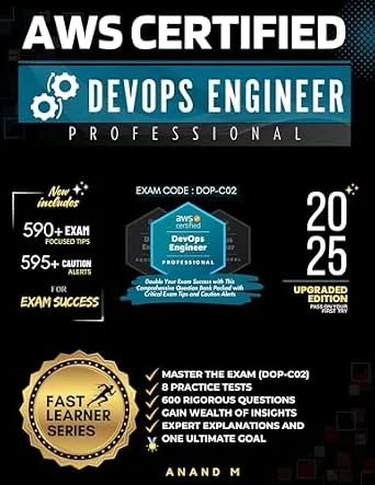 خرید و دانلود نسخه کامل کتاب AWS CERTIFIED DEVOPS ENGINEER PROFESSIONAL | MASTER THE EXAM (DOP-C02): 8 PRACTICE TESTS, 600 RIGOROUS QUESTIONS, GAIN WEALTH OF INSIGHTS, EXPERT EXPLANATIONS AND ONE ULTIMATE GOAL_6a84bcc1853cc.jpeg خرید و دانلود نسخه کامل کتاب AWS CERTIFIED DEVOPS ENGINEER PROFESSIONAL | MASTER THE EXAM (DOP-C02): 8 PRACTICE TESTS, 600 RIGOROUS QUESTIONS, GAIN WEALTH OF INSIGHTS, EXPERT EXPLANATIONS AND ONE ULTIMATE GOAL