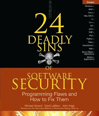 خرید و دانلود نسخه کامل کتاب 24 Deadly Sins of Software Security: Programming Flaws and How to Fix Them