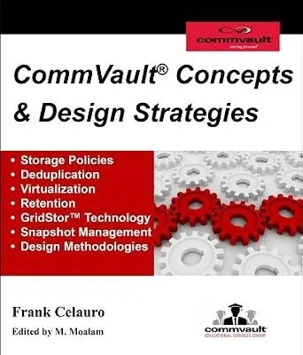 خرید و دانلود نسخه کامل کتاب CommVault Concepts & Design Strategies
