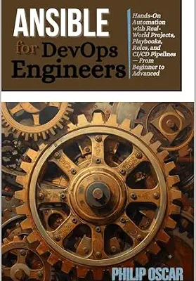 خرید و دانلود نسخه کامل کتاب Ansible for DevOps Engineers: Hands-On Automation with Real-World Projects, Playbooks, Roles, and CI/CD Pipelines — From Beginner to Advanced (The Devops engineer series Book 1)