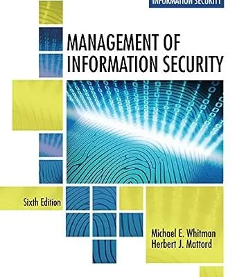 خرید و دانلود نسخه کامل کتاب زبان اصلی Management of Information Security PDF | دانلود کتاب خارجی
