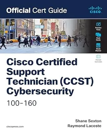 خرید و دانلود نسخه کامل کتاب زبان اصلی Cisco Certified Support Technician (CCST) Cybersecurity 100-160 Official Cert Guide PDF | دانلود کتاب خارجی_6a922195484cf.jpeg خرید و دانلود نسخه کامل کتاب زبان اصلی Cisco Certified Support Technician (CCST) Cybersecurity 100-160 Official Cert Guide PDF | دانلود کتاب خارجی