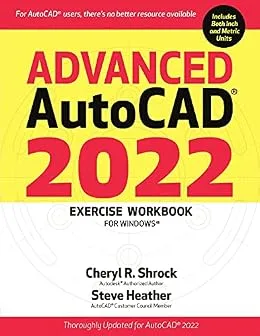 خرید و دانلود نسخه کامل کتاب Advanced AutoCAD® 2022 Exercise Workbook: For Windows®