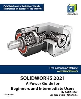 خرید و دانلود نسخه کامل کتاب SOLIDWORKS 2021: A Power Guide for Beginners and Intermediate Users