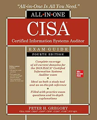 خرید و دانلود نسخه کامل کتاب زبان اصلی CISA Certified Information Systems Auditor All-in-One Exam Guide, Fourth Edition PDF | دانلود کتاب خارجی_6a91d3906d0a2.webp خرید و دانلود نسخه کامل کتاب زبان اصلی CISA Certified Information Systems Auditor All-in-One Exam Guide, Fourth Edition PDF | دانلود کتاب خارجی