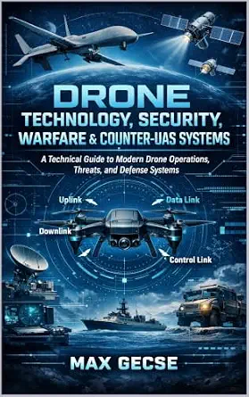 خرید و دانلود نسخه کامل کتاب Drone Technology, Security, Warfare & Counter-UAS Systems: A Technical Guide to Modern Drone Operations, Threats, and Defense Systems_6a81792d1ddf5.webp خرید و دانلود نسخه کامل کتاب Drone Technology, Security, Warfare & Counter-UAS Systems: A Technical Guide to Modern Drone Operations, Threats, and Defense Systems
