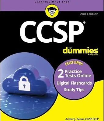 خرید و دانلود نسخه کامل کتاب زبان اصلی CCSP For Dummies: Book + 2 Practice Tests + 100 Flashcards Online PDF | دانلود کتاب خارجی