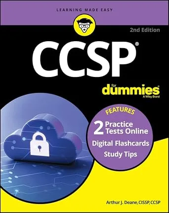 خرید و دانلود نسخه کامل کتاب زبان اصلی CCSP For Dummies: Book + 2 Practice Tests + 100 Flashcards Online PDF | دانلود کتاب خارجی