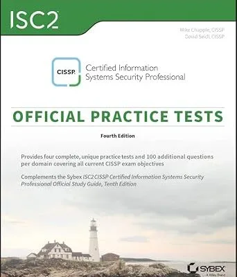 خرید و دانلود نسخه کامل کتاب زبان اصلی ISC2 CISSP Certified Information Systems Security Professional Official Practice Tests PDF | دانلود کتاب خارجی
