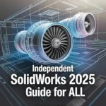 خرید و دانلود نسخه کامل کتاب Independent SolidWorks 2025 Guide for ALL: A Step-by-Step Handbook for 3D Design, Virtual Prototyping, and Advanced Engineering Skills
