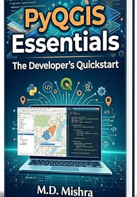 خرید و دانلود نسخه کامل کتاب PyQGIS Essentials: The Developer’s Quickstart