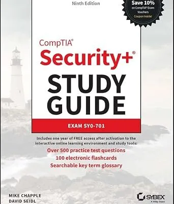 خرید و دانلود نسخه کامل کتاب زبان اصلی CompTIA Security+ Study Guide with over 500 Practice Test Questions: Exam SY0-701 (Sybex Study Guide) PDF | دانلود کتاب خارجی