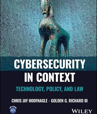 خرید و دانلود نسخه کامل کتاب زبان اصلی Cybersecurity in Context: Technology, Policy, and Law PDF | دانلود کتاب خارجی