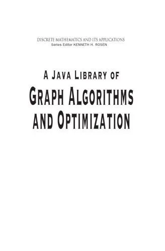 خرید و دانلود نسخه کامل کتاب A Java Library of Graph Algorithms and Optimization_68659e9f0af35.jpeg خرید و دانلود نسخه کامل کتاب A Java Library of Graph Algorithms and Optimization