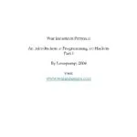 خرید و دانلود نسخه کامل کتاب An Introduction to Programming for Hackers