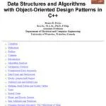 خرید و دانلود نسخه کامل کتاب Data Structures and Algorithms: With Object-Oriented Design Patterns in C++