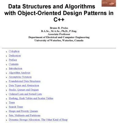 خرید و دانلود نسخه کامل کتاب Data Structures and Algorithms: With Object-Oriented Design Patterns in C++