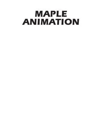 خرید و دانلود نسخه کامل کتاب Maple animation