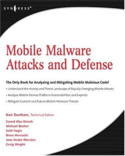 خرید و دانلود نسخه کامل کتاب Mobile Malware Attacks and Defense_6868601730187.jpeg خرید و دانلود نسخه کامل کتاب Mobile Malware Attacks and Defense