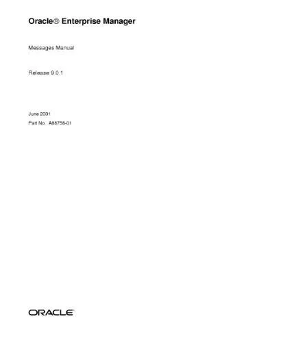 خرید و دانلود نسخه کامل کتاب Oracle Enterprise Manager. Messages Manual (Part No. A88758-01) (Release 9.0.1)_686a1c86ae4ad.jpeg خرید و دانلود نسخه کامل کتاب Oracle Enterprise Manager. Messages Manual (Part No. A88758-01) (Release 9.0.1)