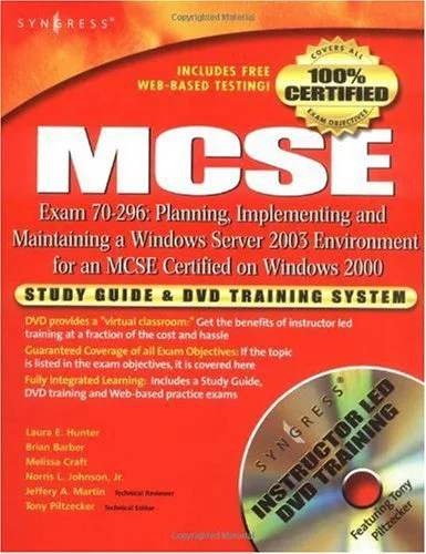 خرید و دانلود نسخه کامل کتاب Planning, Implementing and Maintaining a Windows Server 2003 Environment for an MCSE Certified on Windows 2000 Study Guide_6886589ce8b82.jpeg خرید و دانلود نسخه کامل کتاب Planning, Implementing and Maintaining a Windows Server 2003 Environment for an MCSE Certified on Windows 2000 Study Guide