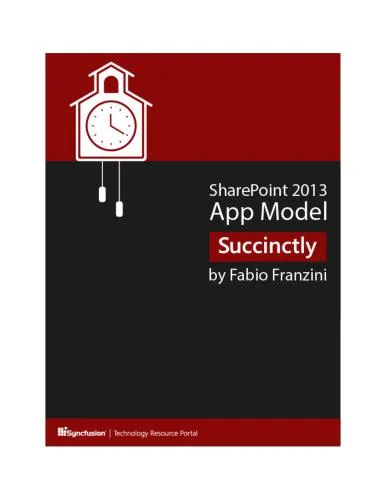 خرید و دانلود نسخه کامل کتاب SharePoint 2013 App Model Succinctly_686a2d7377498.jpeg خرید و دانلود نسخه کامل کتاب SharePoint 2013 App Model Succinctly