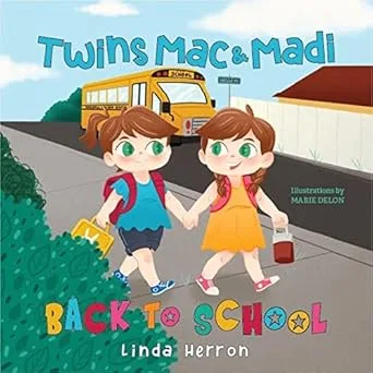 خرید و دانلود نسخه کامل کتاب Twins Mac & Madi Back to School –  +  PDF
