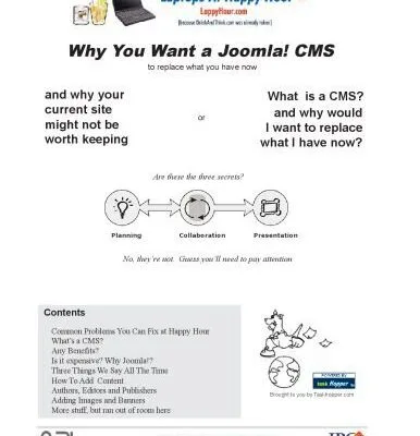 خرید و دانلود نسخه کامل کتاب Why You Want a Joomla! CMS